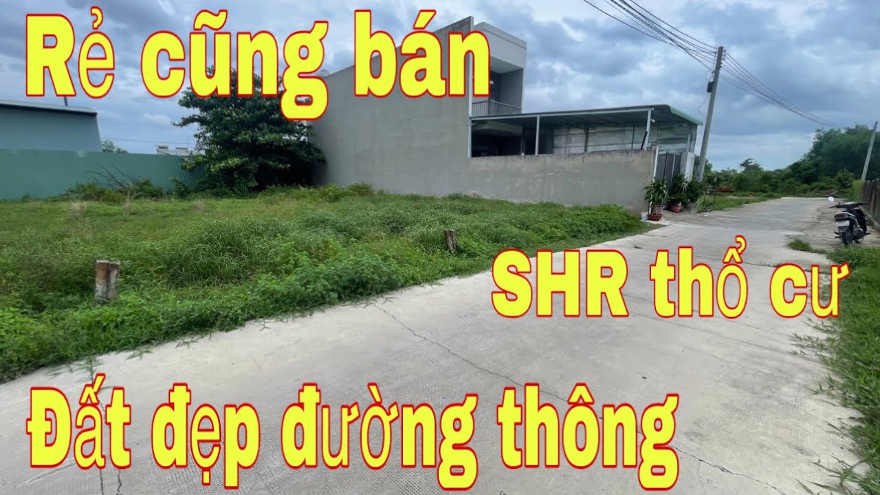 Bán rẻ 138m2 đất có thổ cư đường thông xã Vĩnh thanh Nhơn Trạch đồng Nai