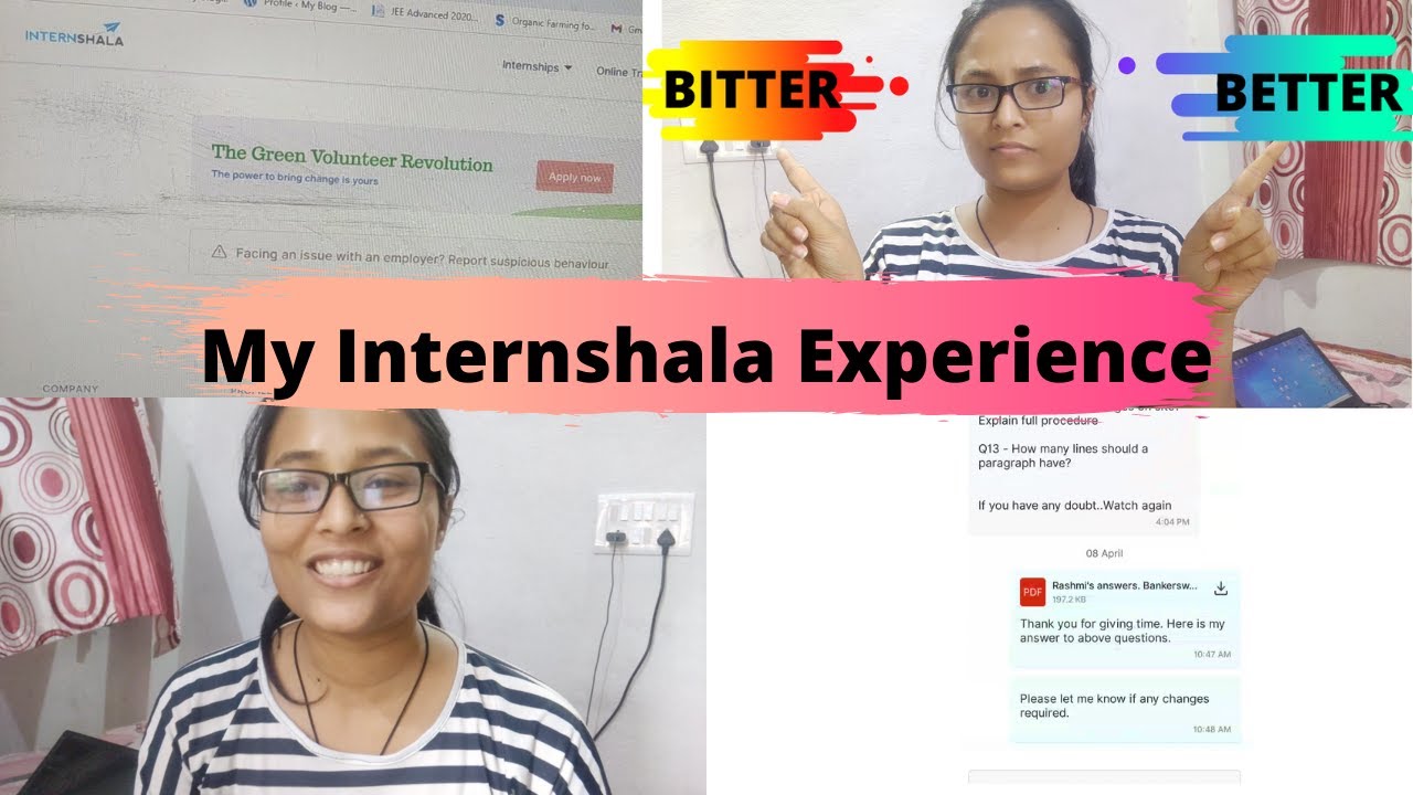 My Internshala Internship experience part 1 | How to idenify scam