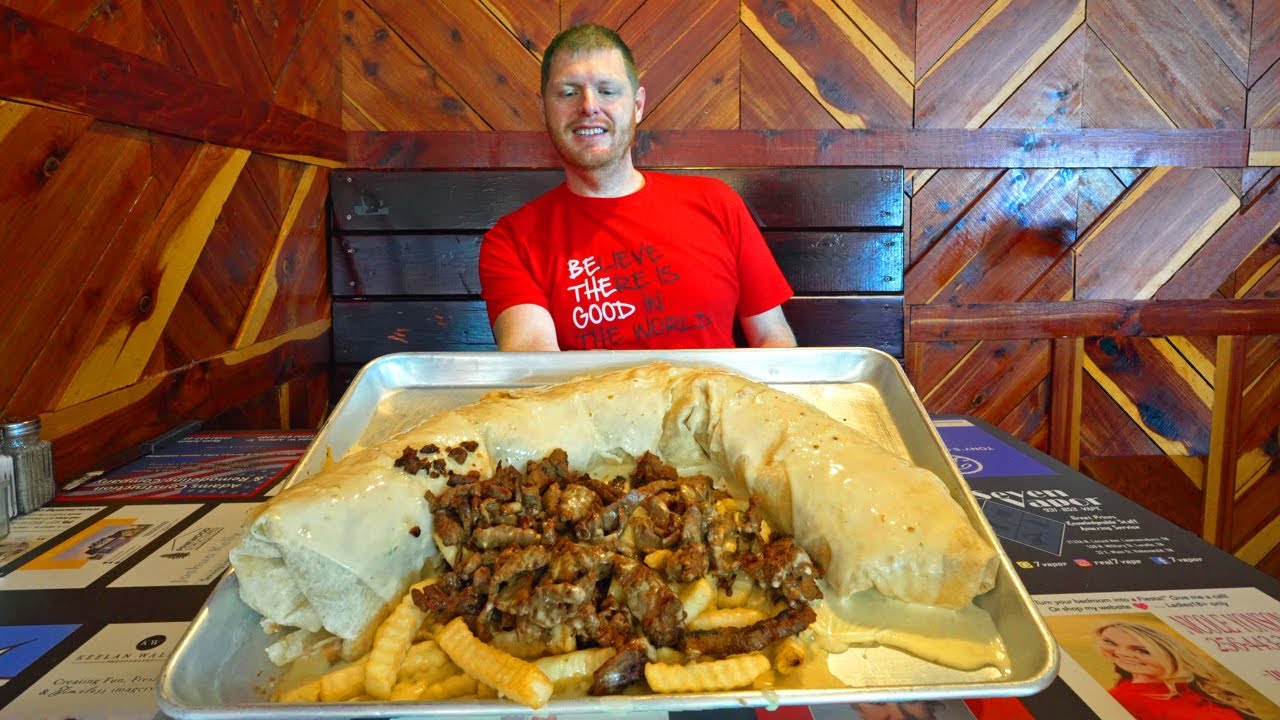 99% HAVE FAILED TO FINISH THIS MONSTER BURRITO IN TENNESSEE!