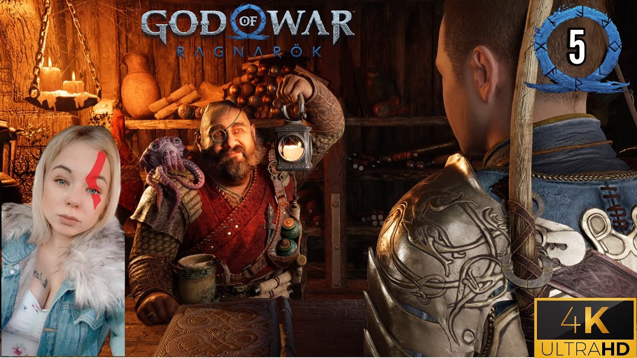 Jugando God of War Ragnarok  por primera vez parte 5 - La misi&oacute;n por Tyr ( 1/3)