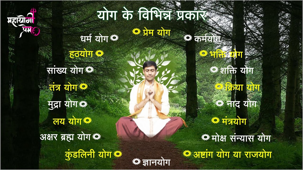 yog ke prakar | Types of Yoga | Mahayogi | योग के प्रकार | योग कितने प्रकार के हैं? | महायोगी