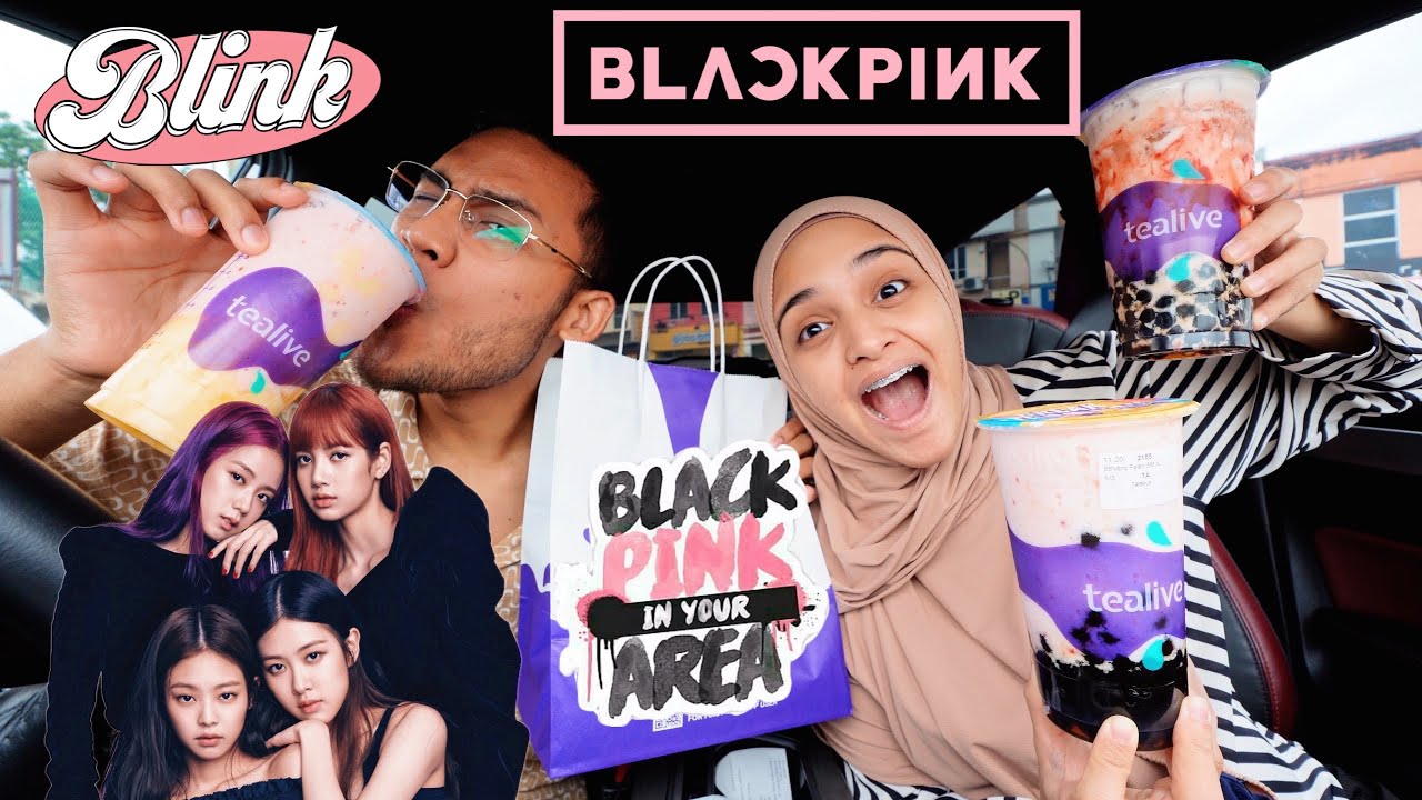 TEALIVE keluarkan Air BLACKPINK!!!