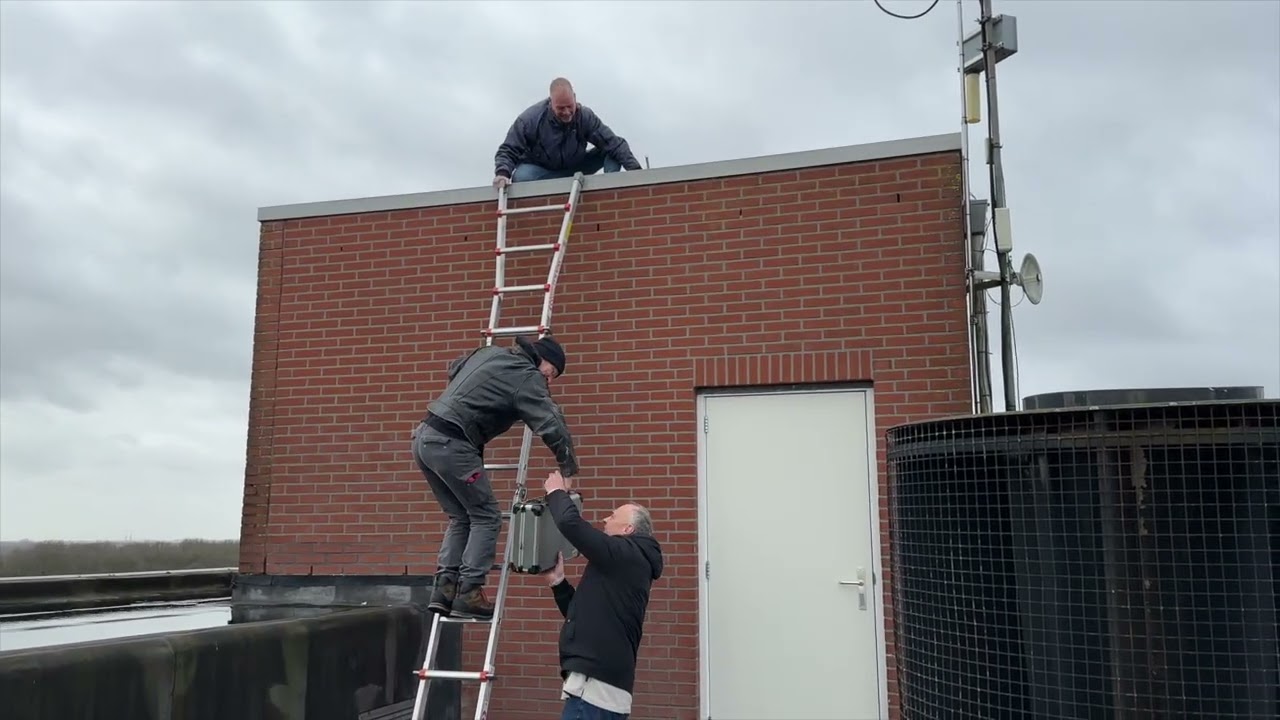 Antenne vervangen Repeater Assen PI2ASN