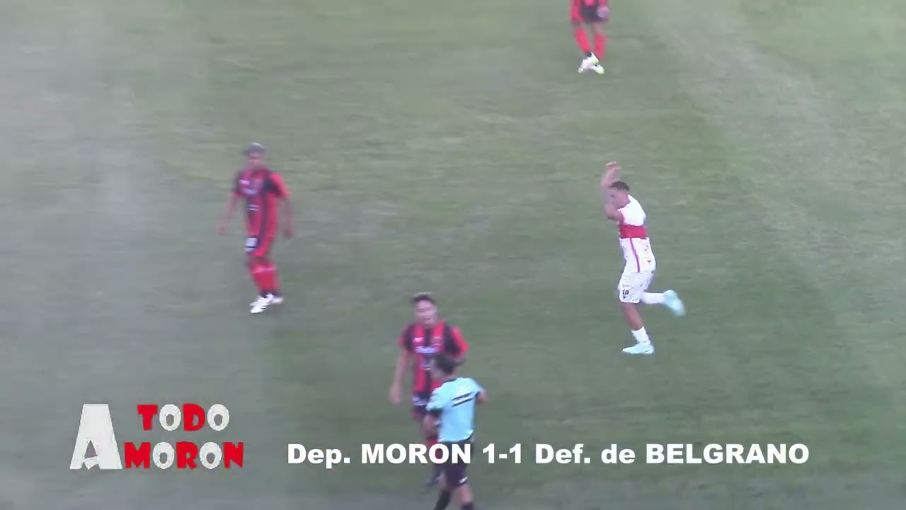 A TODO MORON resumen Dep  MORON 1 Def  BELGRANO 1    15 FEBRERO 2026