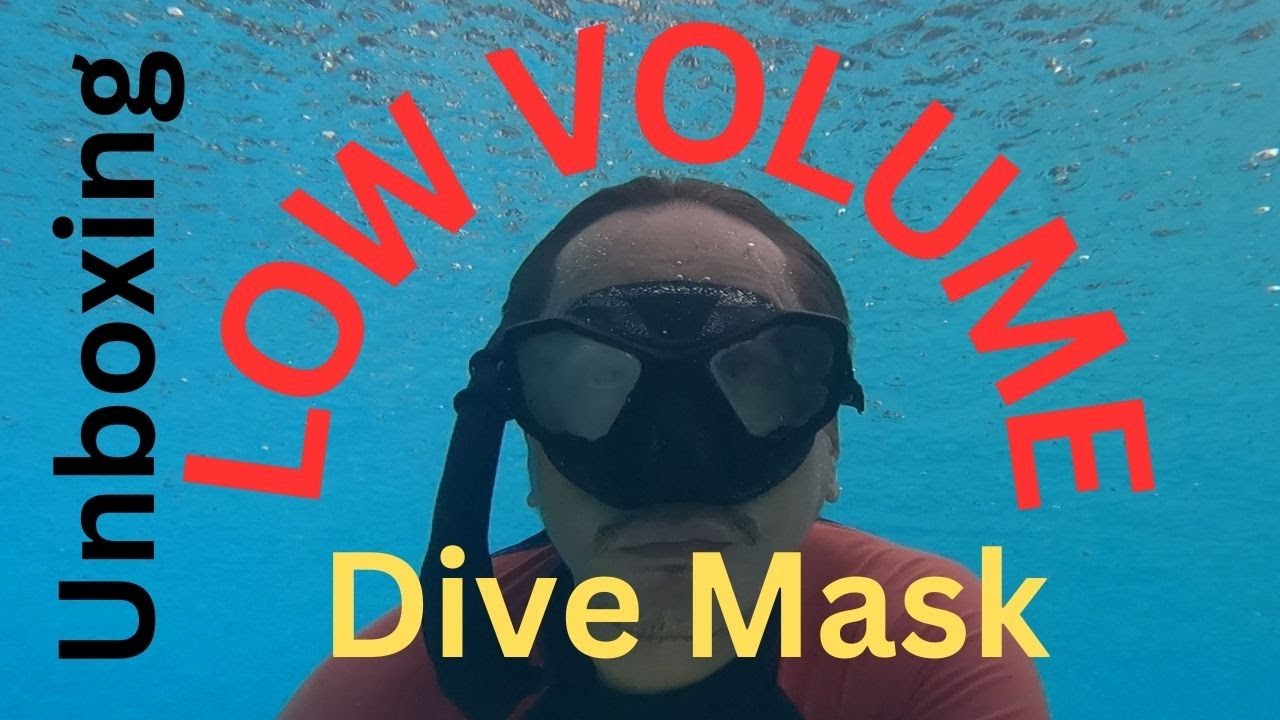 Unboxing |  Low volume dive mask