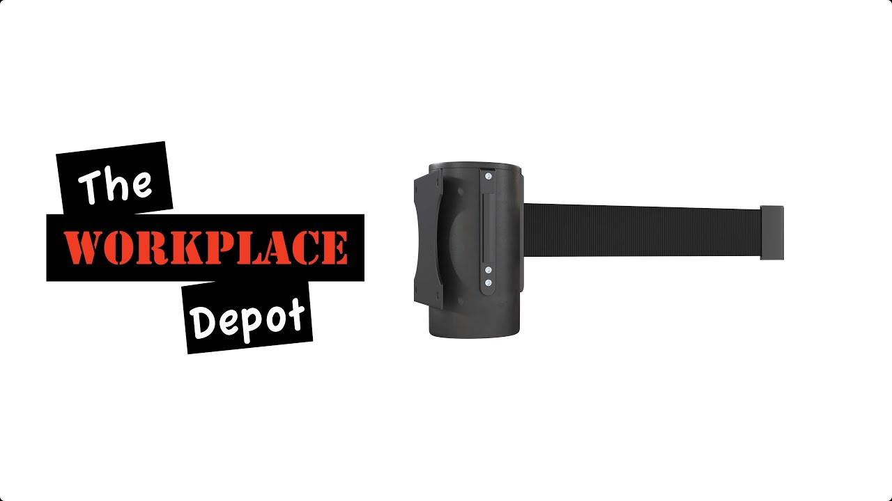 Retractable Barrier Tape from The Workplace Depot: WALL-2