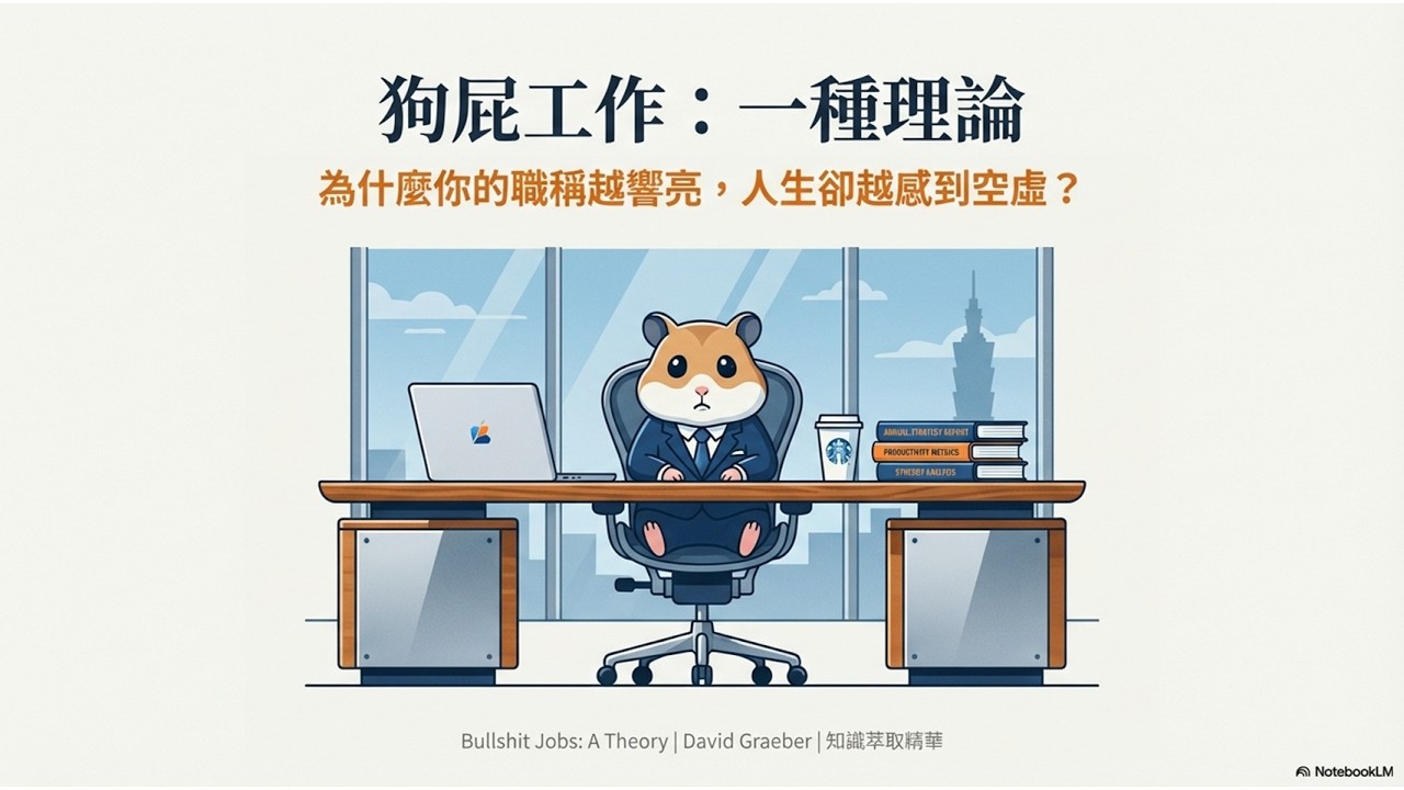 你的工作如果明天消失，世界會變更好嗎？揭秘「狗屁工作」真相。