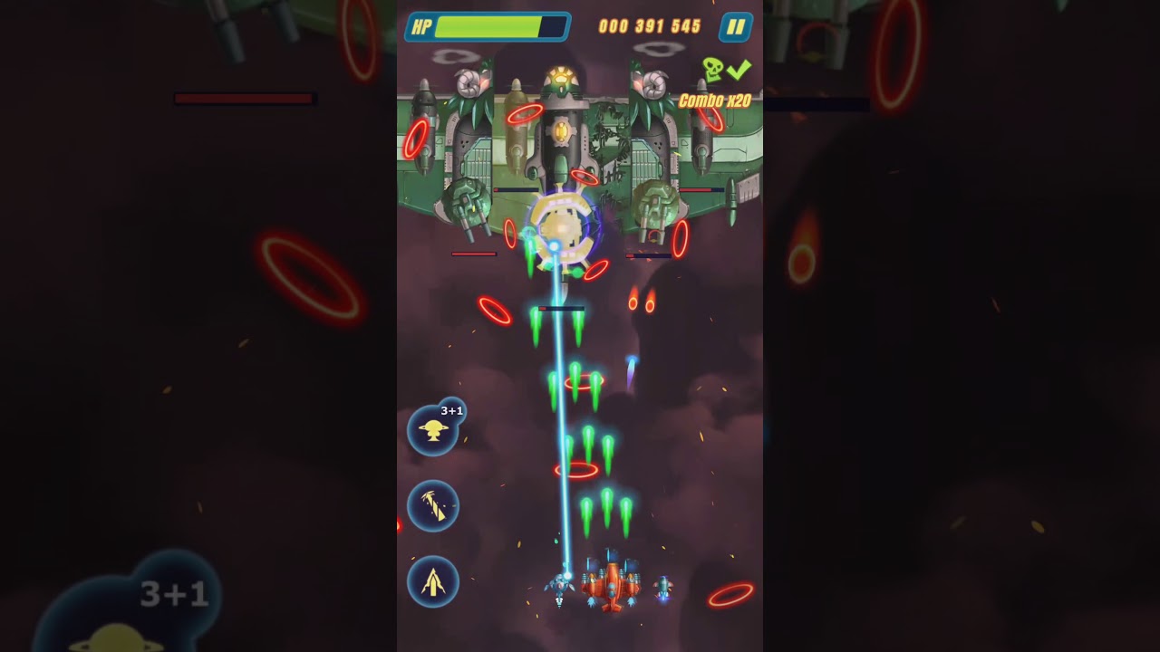 HAWK: Freedom Squadron - Emerald Gunhead (Stage 127 Heroic)