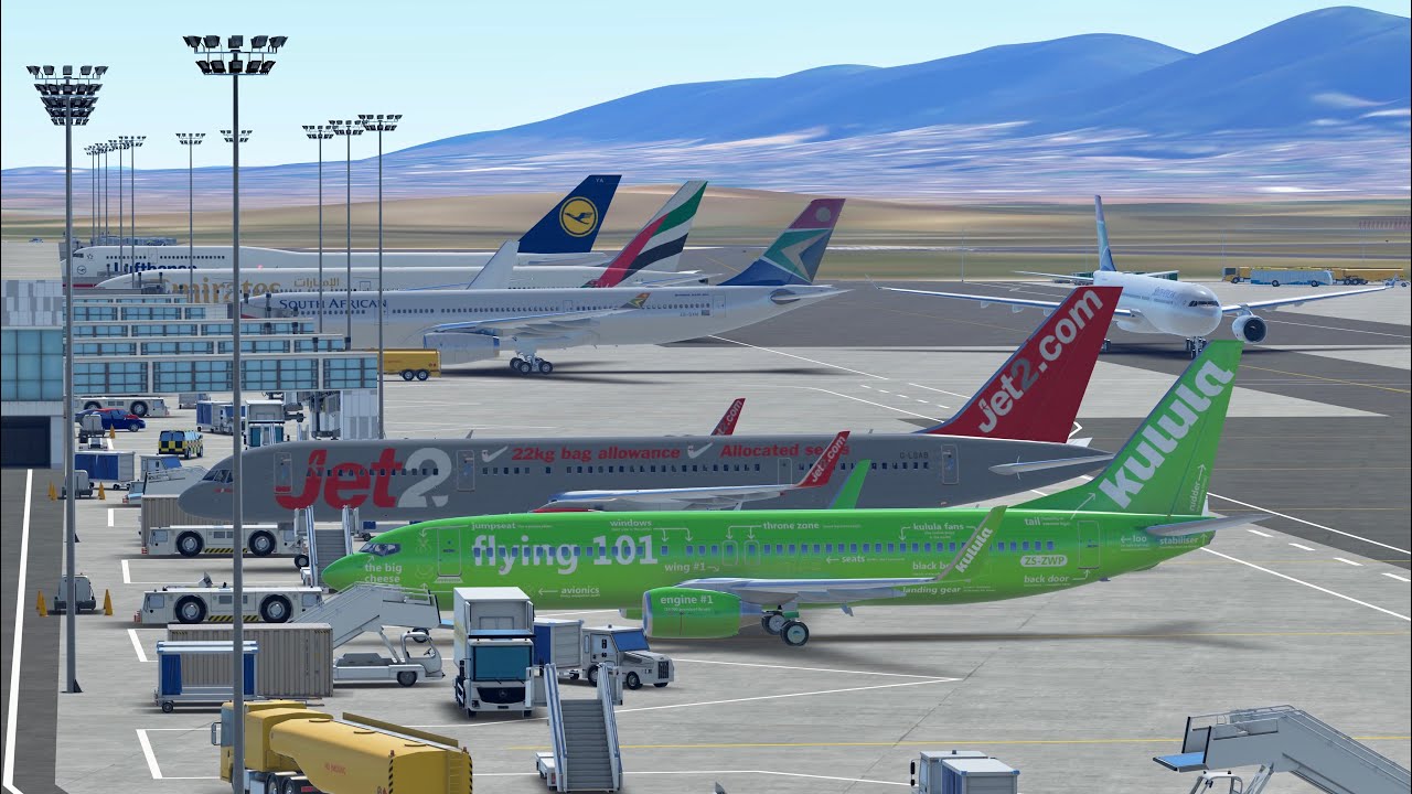 Infinite Flight w/ REALISTIC SOUNDS Boeing 737 Full Flight to Mauritius
