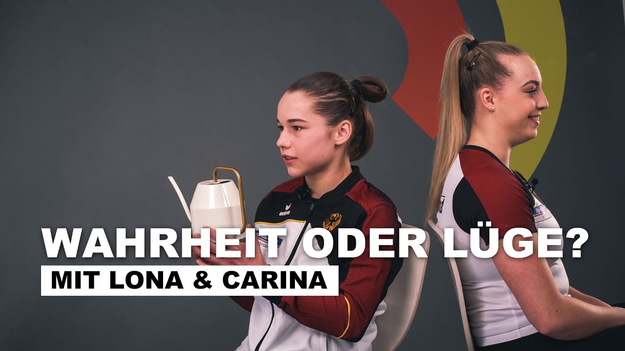 Wahrheit oder Lüge mit Lona & Carina | Turn-Team Deutschland