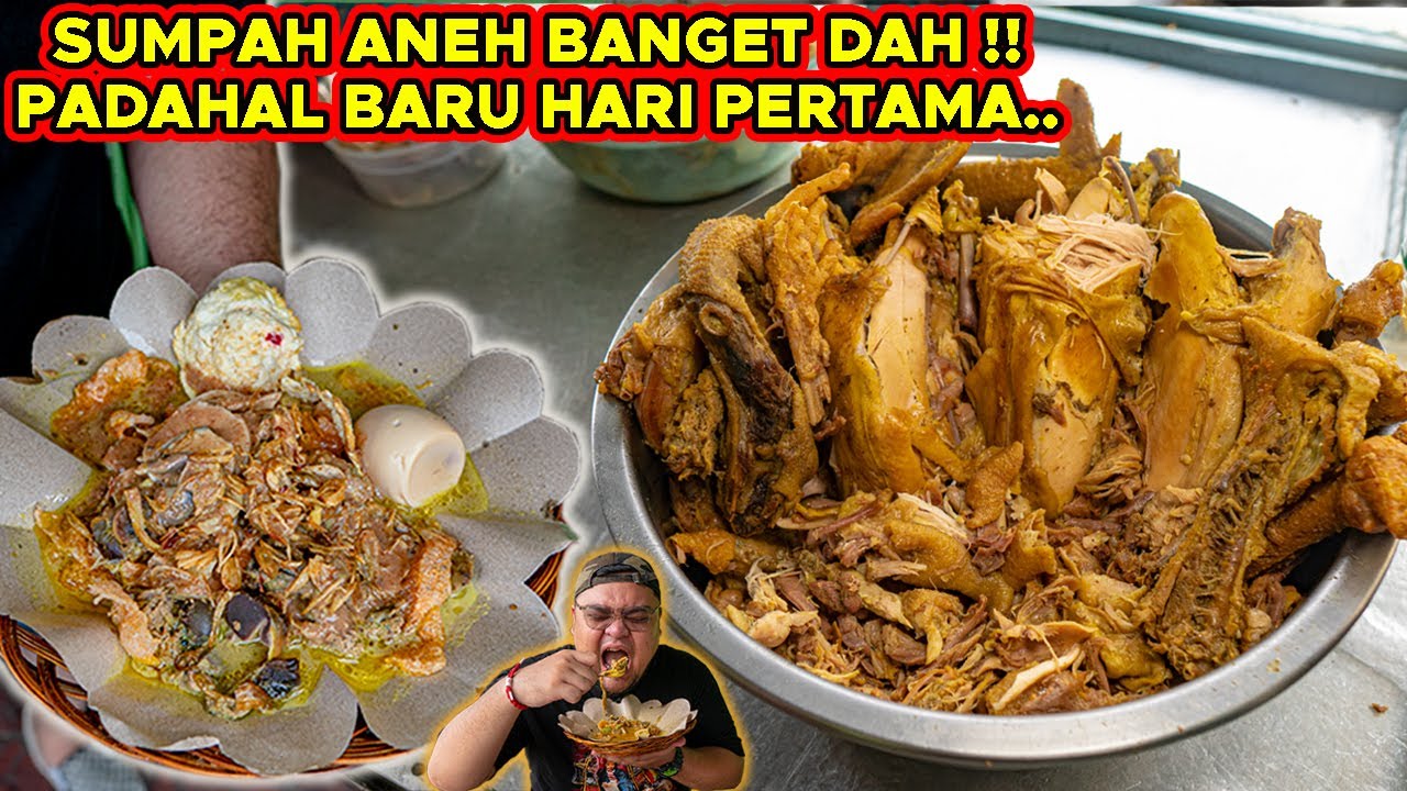 SERIUSAN ANEH BANGET!! SARAPAN ORANG CIREBON KOK GINI AMAT YAK..