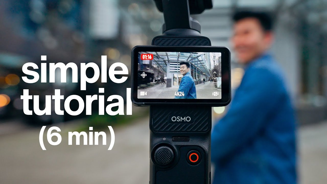 Основные настройки, которые вам нужно изучить | DJI Osmo Pocket 3