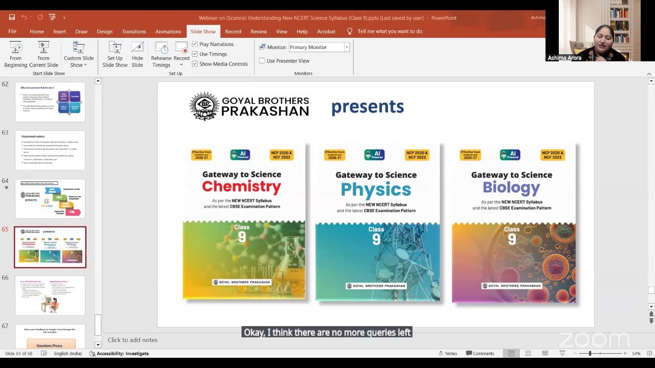 Understanding the New NCERT Science Syllabus (2026&ndash;27)