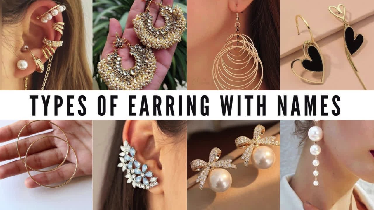 ✨Different Types Of Earrings with Name✨||Fashionable Blog