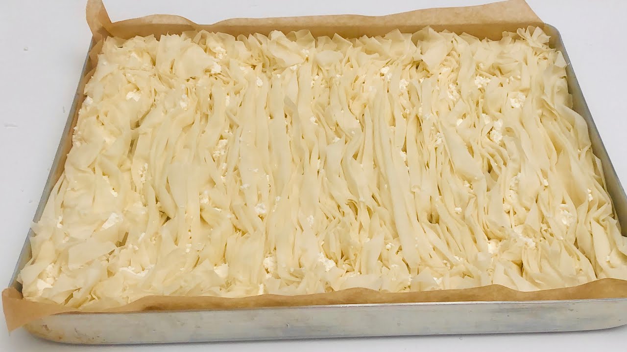 5 dakikada SU BÖREĞİ LEZZETİNDE PİLELİ BÖREK