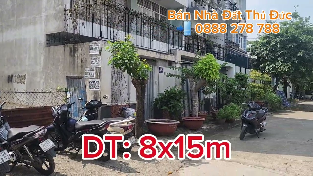 Lô Biệt Thự Đẹp 8x15m, Hướng Tây Bắc 👉 12 Tỷ Khu đồng bộ Bên Sông Sài Gòn. @bannhadatthuduc