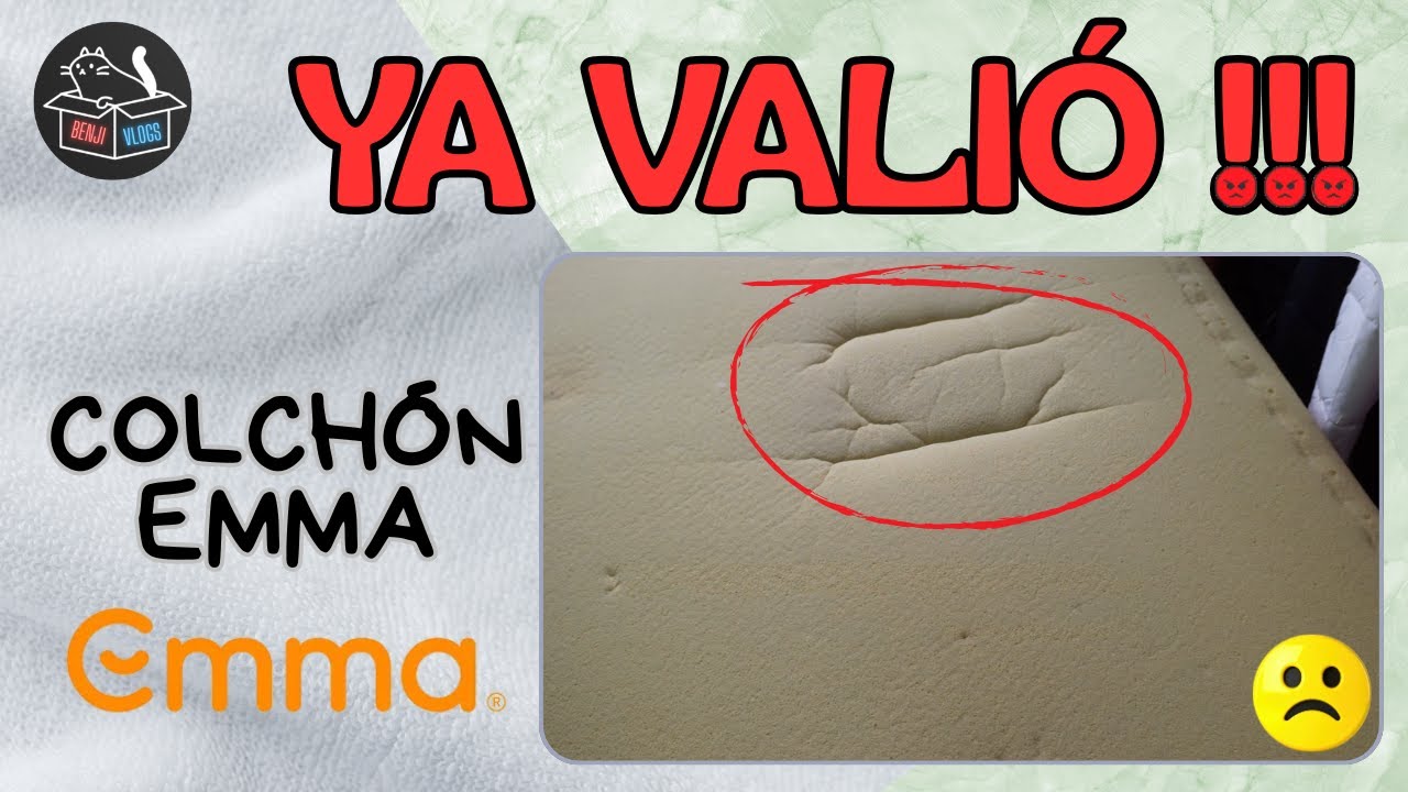 Colch&oacute;n Emma tras 5 A&Ntilde;OS ❌ &iquest;Realmente dura 10 a&ntilde;os? | Mi PEOR rese&ntilde;a