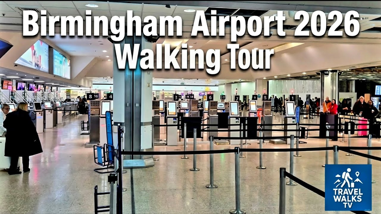 INSIDE Birmingham Airport 2026: The NEW Security Experience (Full Walkthrough)