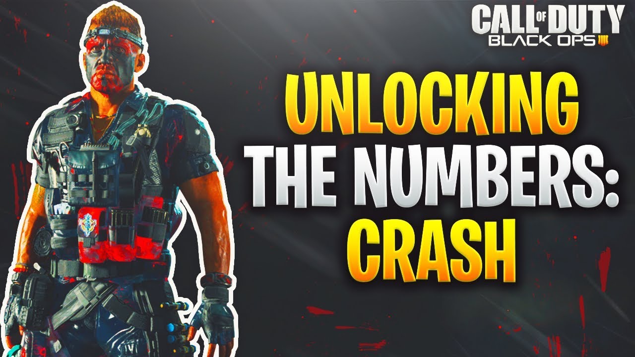 HOW TO UNLOCK THE NUMBERS OUTFITS IN BLACK OPS 4:CRASH NUMBERS OUTFIT EASY UNLOCK (COD BO4 )