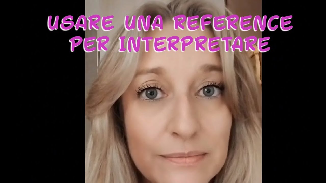 TUTORIAL PER ATTORI: TROVARE UNA REFERENCE