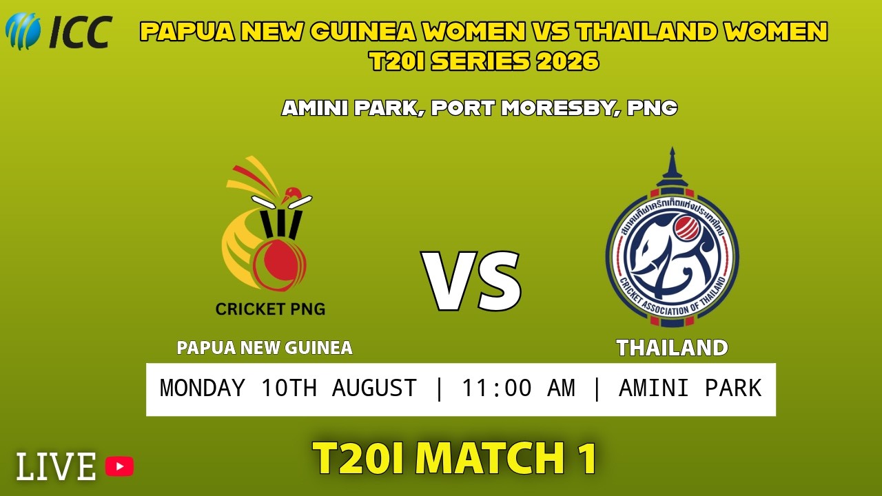 Papua New Guinea Women vs Thailand Women T20I Series - Match 1