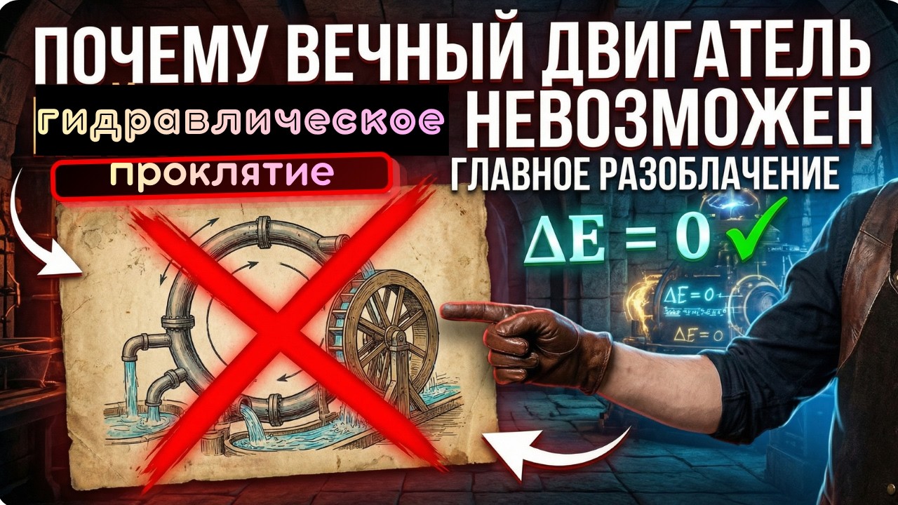 Гидравлическое проклятие: почему ВСЕ водяные «вечные двигатели» обречены?