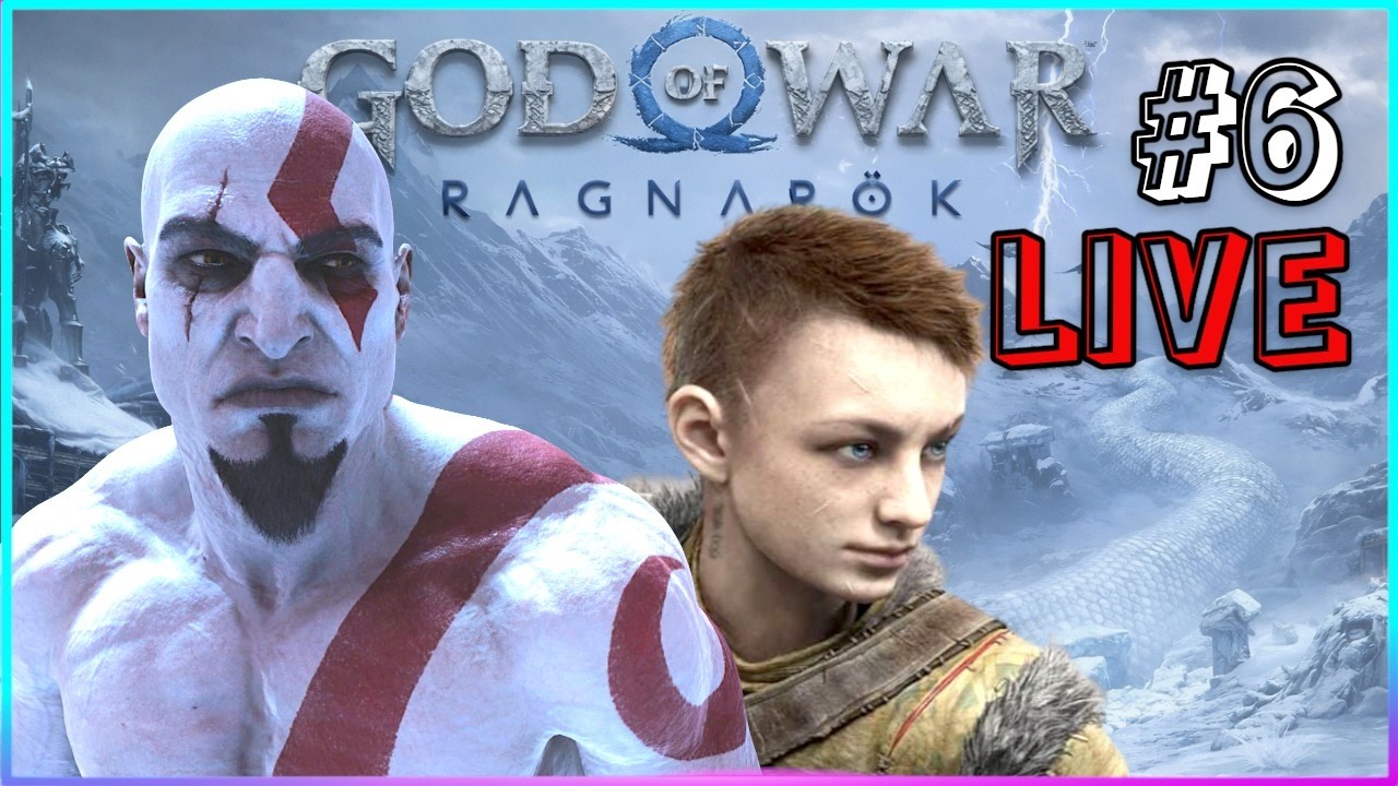 🔥🔥 LIVE GOD OF WAR RAGNARÖK | NEW GAME + | CAPÍTULO #6 (PS5)