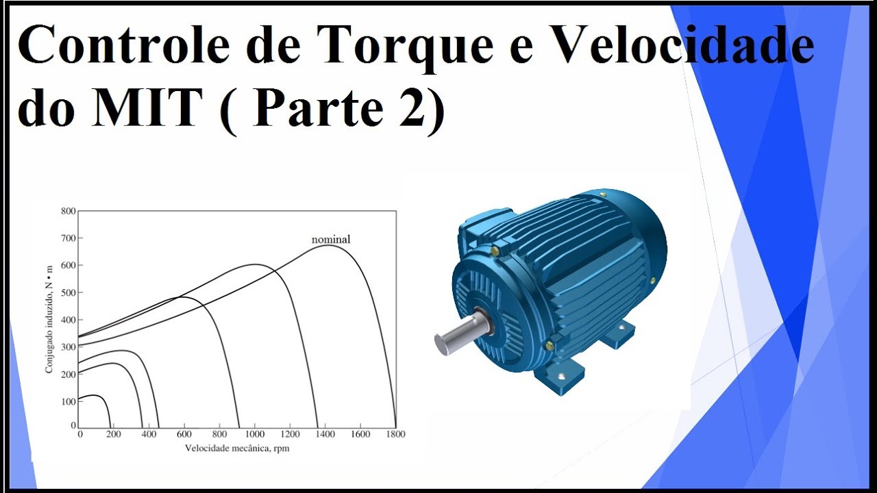 Controle de Torque e Velocidade do Motor de Indução Trifásico (parte 2)