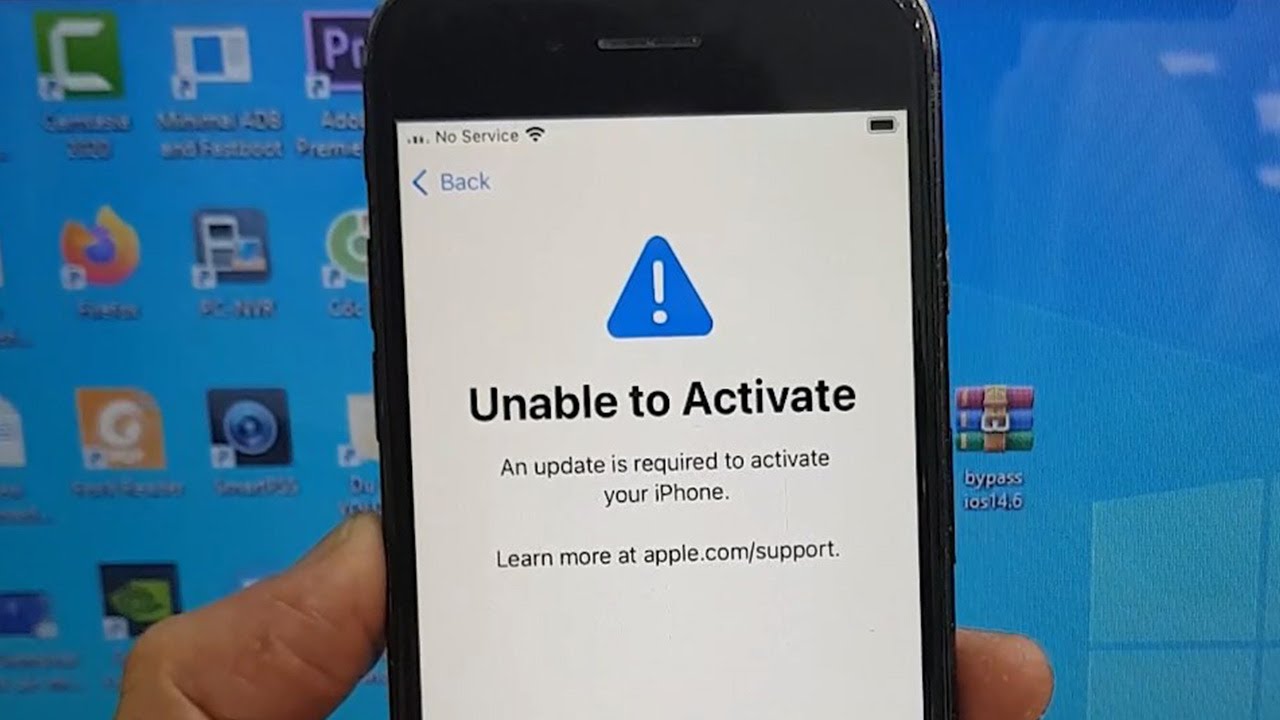 Unable to Activate iPhone 7 iOS 14.6