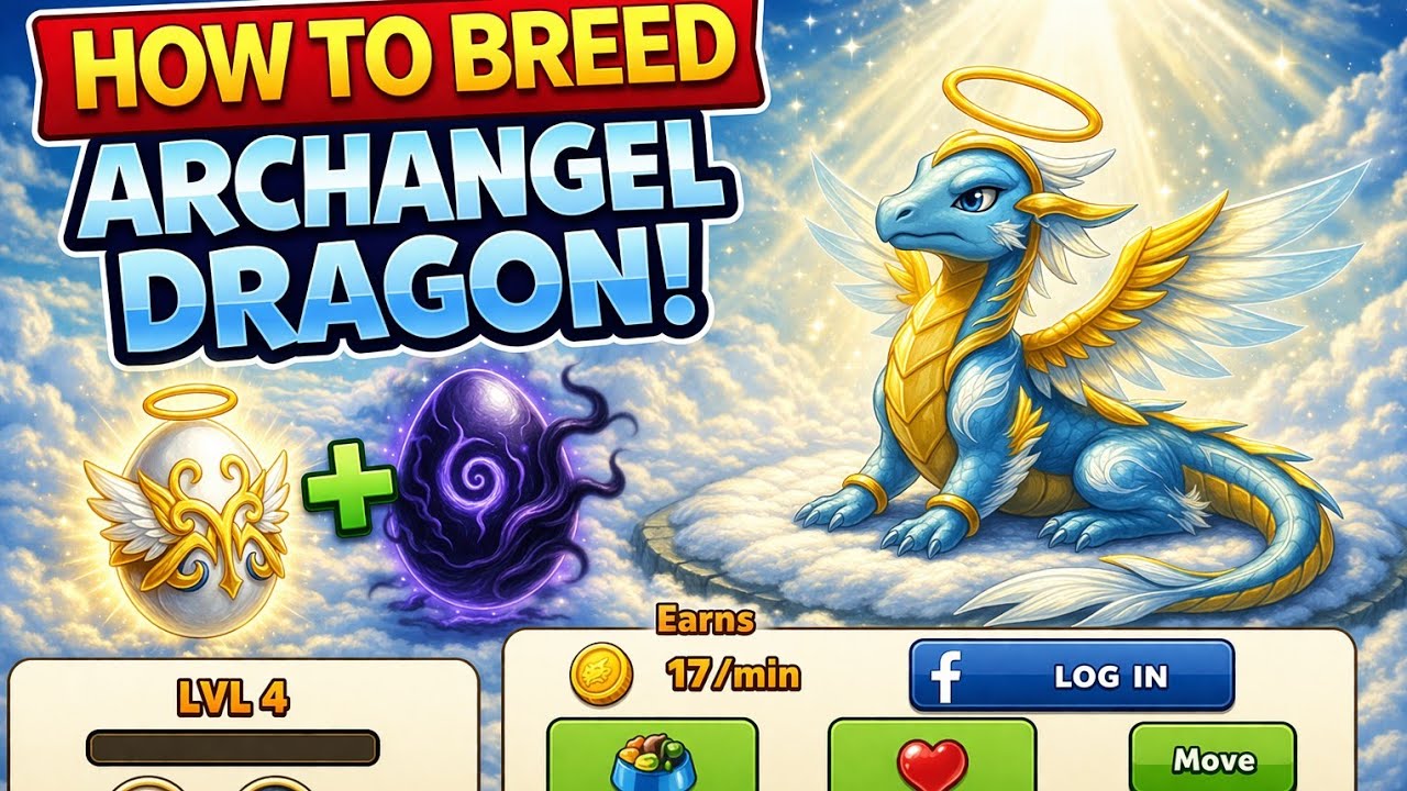 How to breed Archangel dragon in Dragon Mania 4.0.0