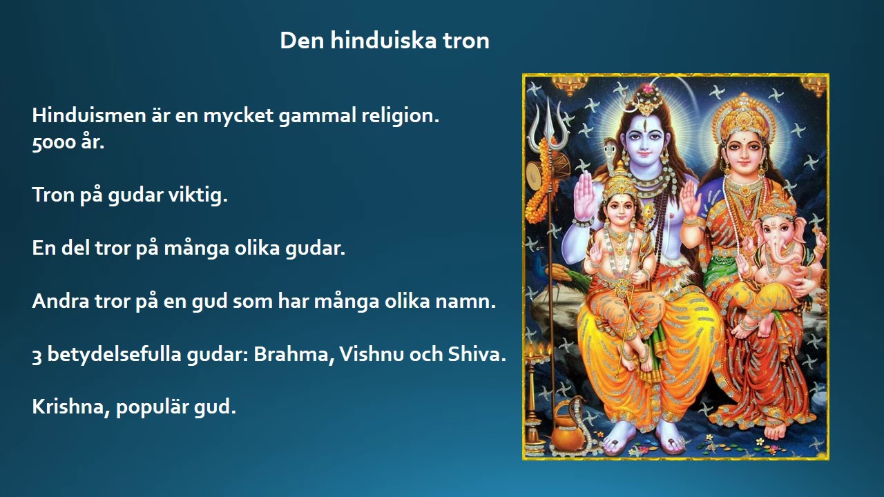 Hinduismen genomgång 1