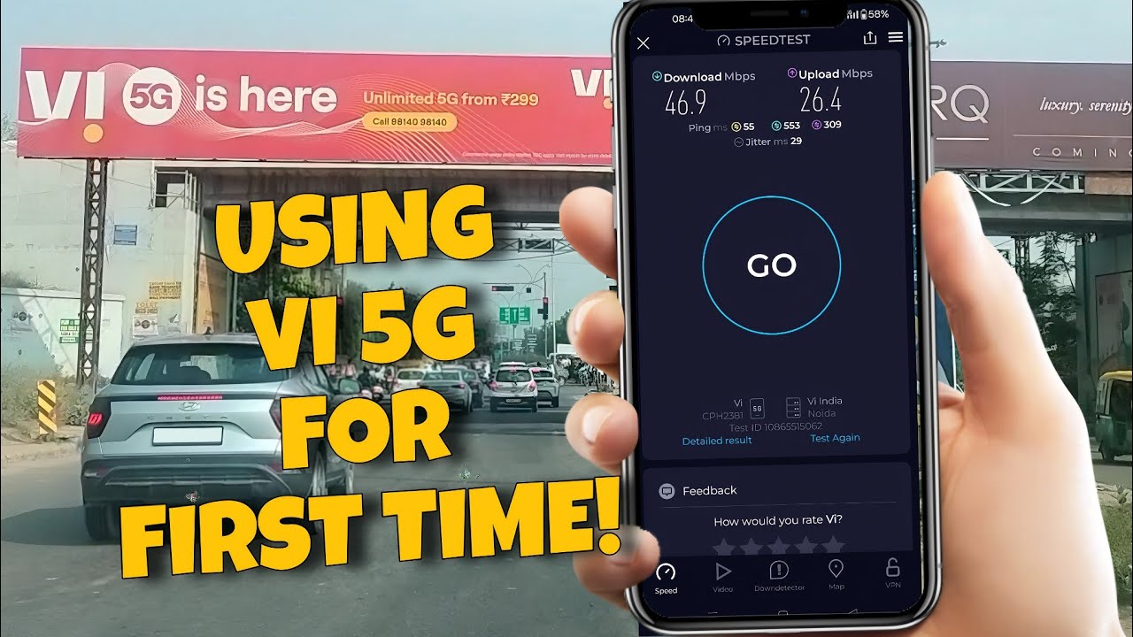 I Tried VI 5G for the First Time!🔥