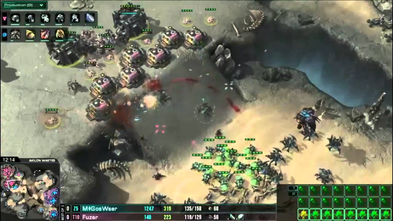 Game 1 - BO3 - Fuser vs GosuWser - Dreamhack Open 2013 - Group H - Round 3