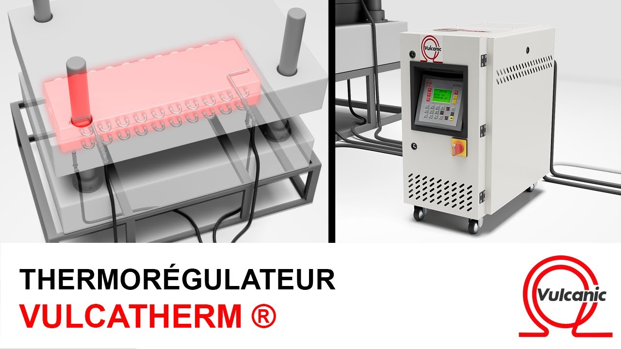 Thermorégulateur Vulcatherm 2 | Chauffage et refroidissement d'un moule de pièce composite