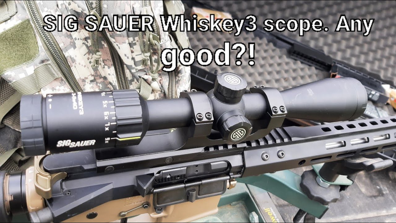 Прицел Sig Sauer Whiskey 3. Хороший?