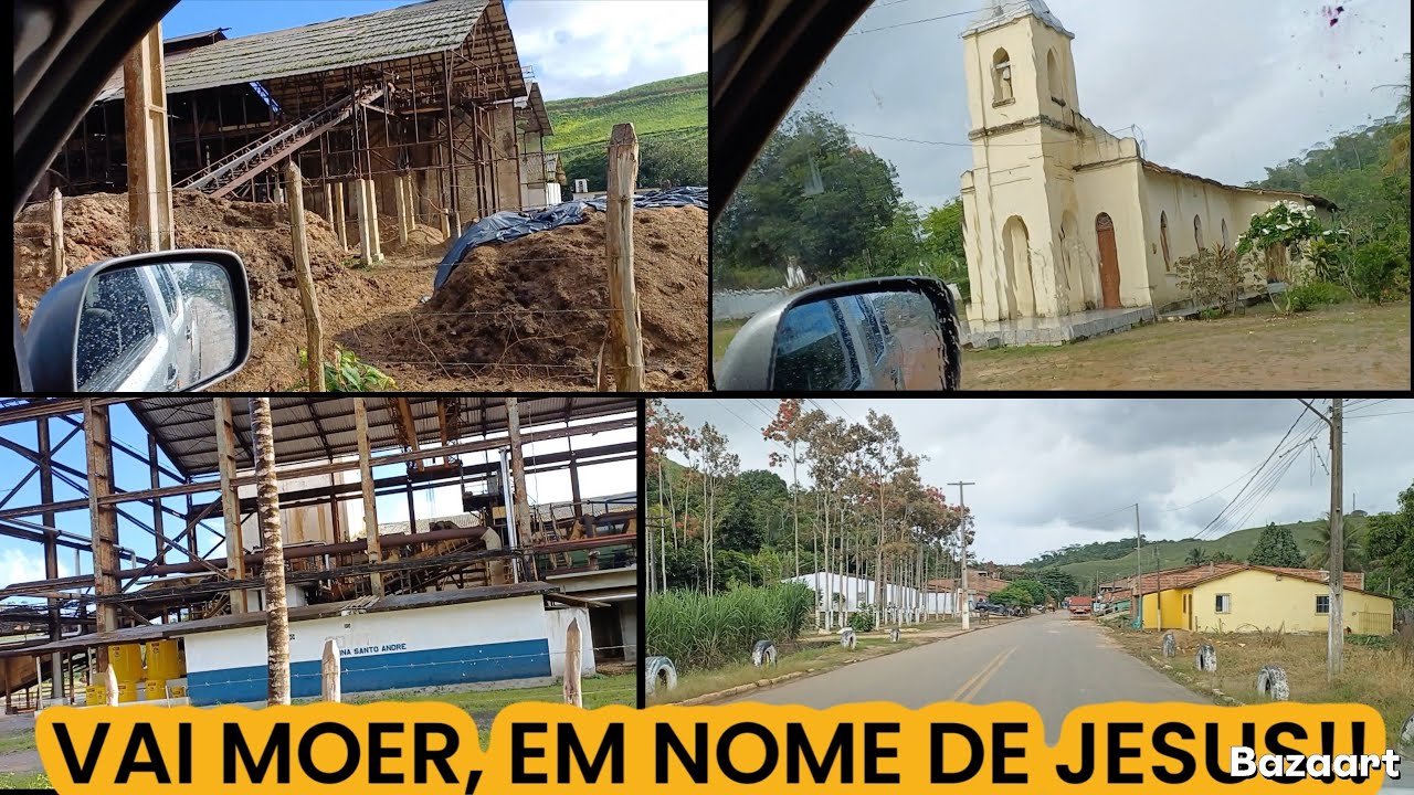 USINA SANTO ANDRÉ. FOMOS LÁ. VEJA O QUE ACONTECEU.