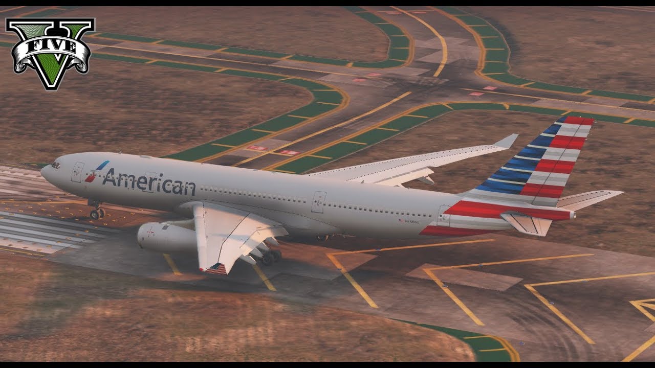 Airbus A330-200 RR Trent 700 GTA V