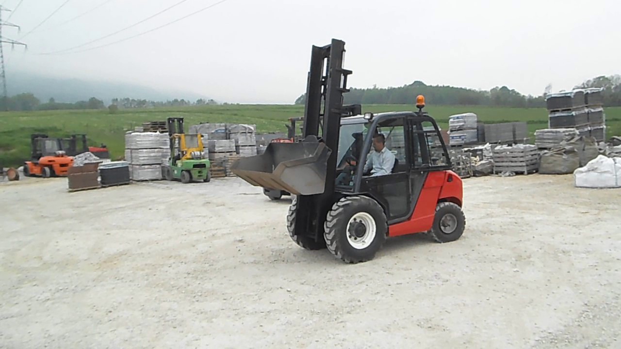 Manitou MSI30 ,2007year,bucket+forks,quick coupler