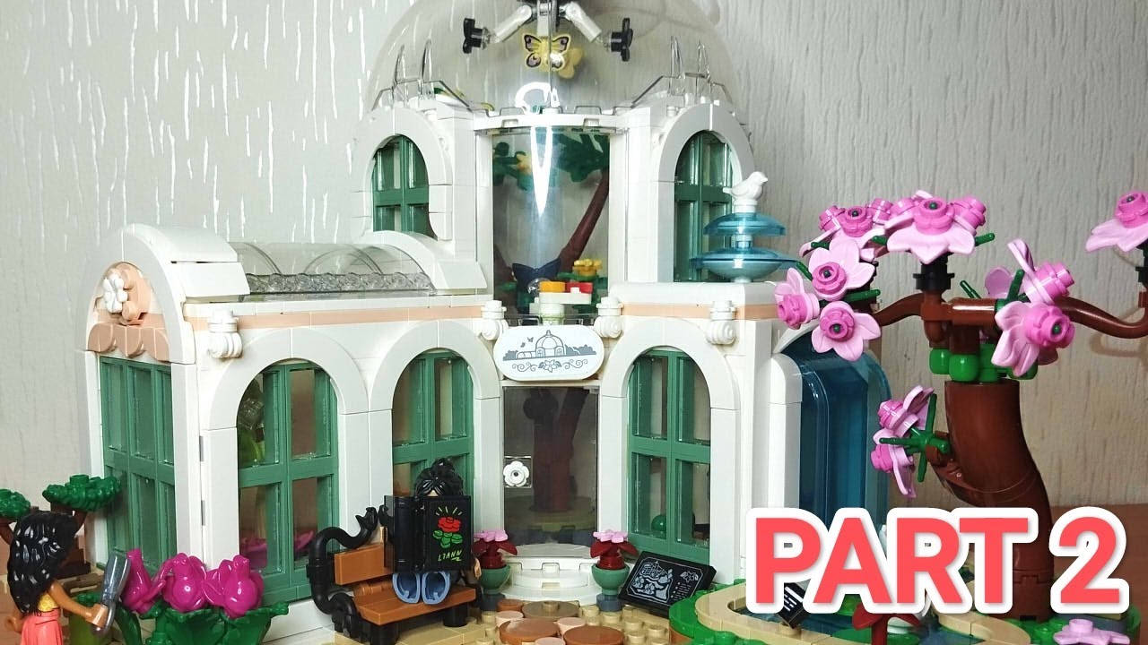 IT'S FINISHED!! Lego Friends Botanical Garden | Lego 41757