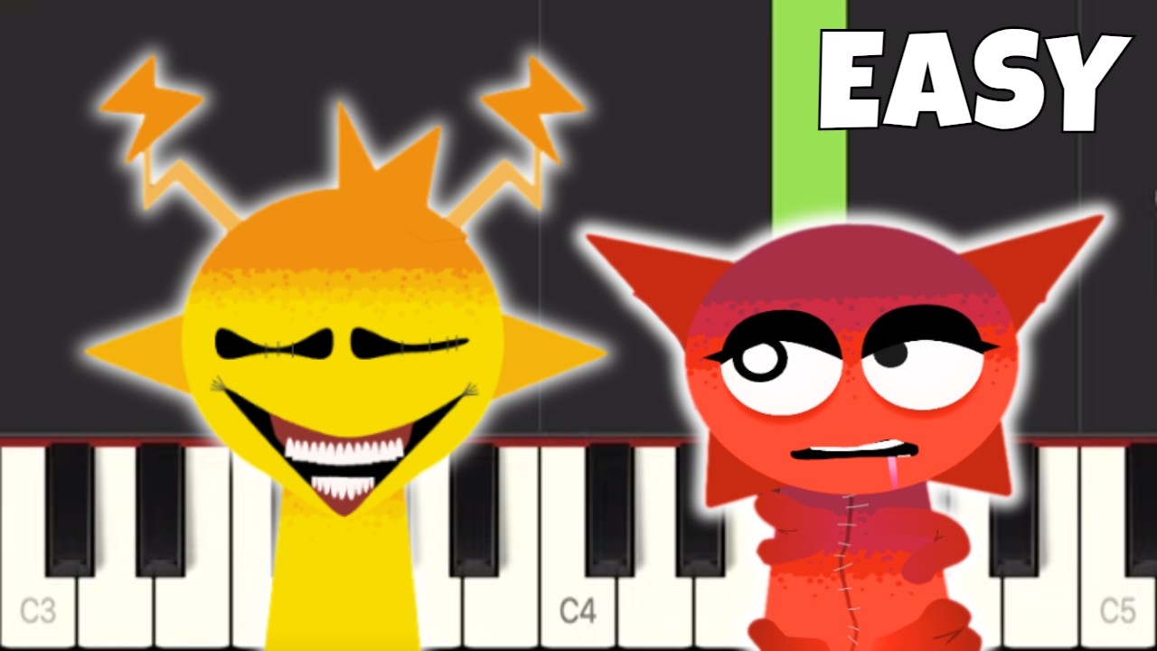 Incredibox Sprunki Retake COMPLETE - Piano Tutorial