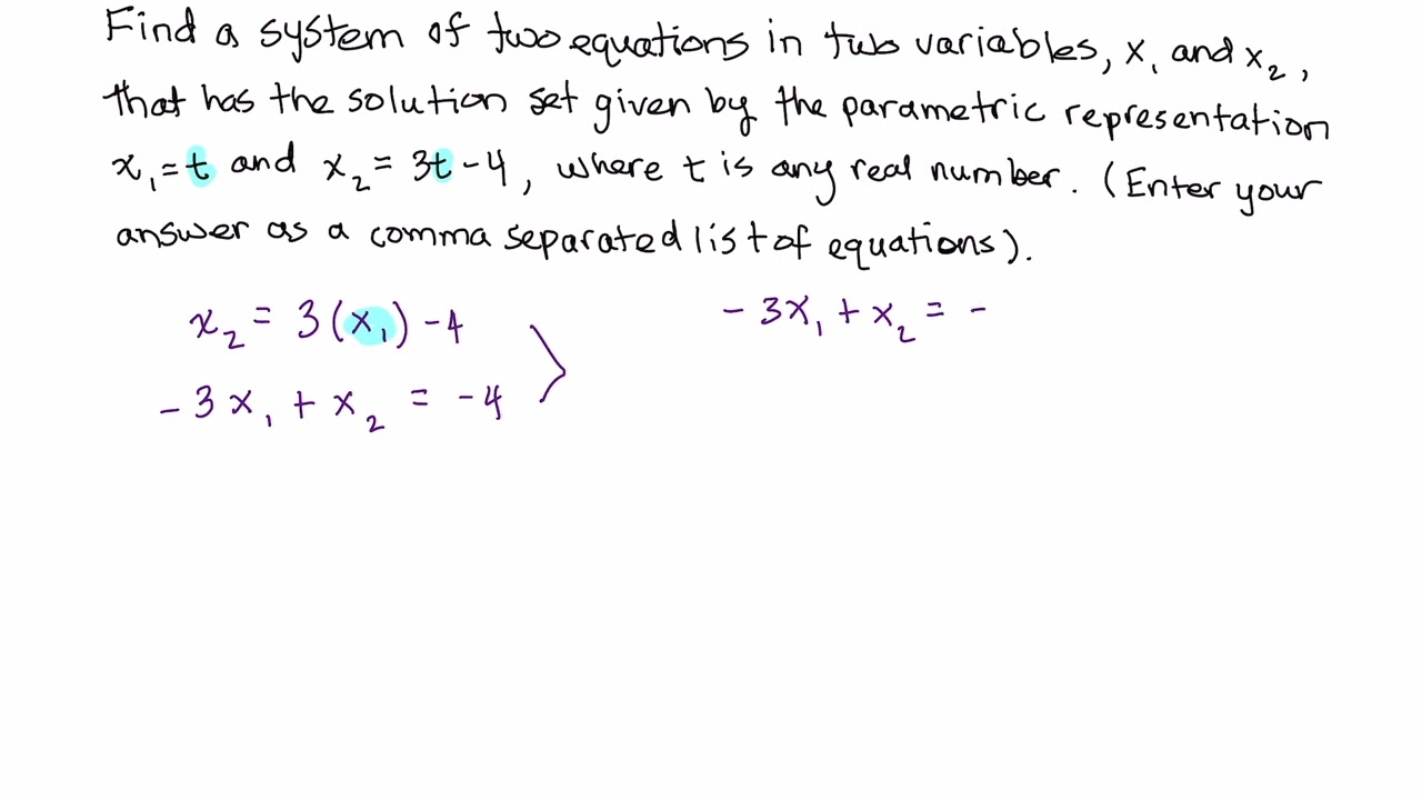 Linear Algebra Larson 1.1 Question 71