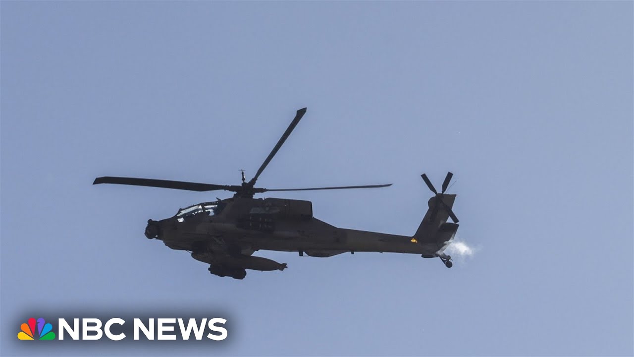 U.S. begins retaliatory strikes on Iran after Apache helicopter downed near Strait of Hormuz