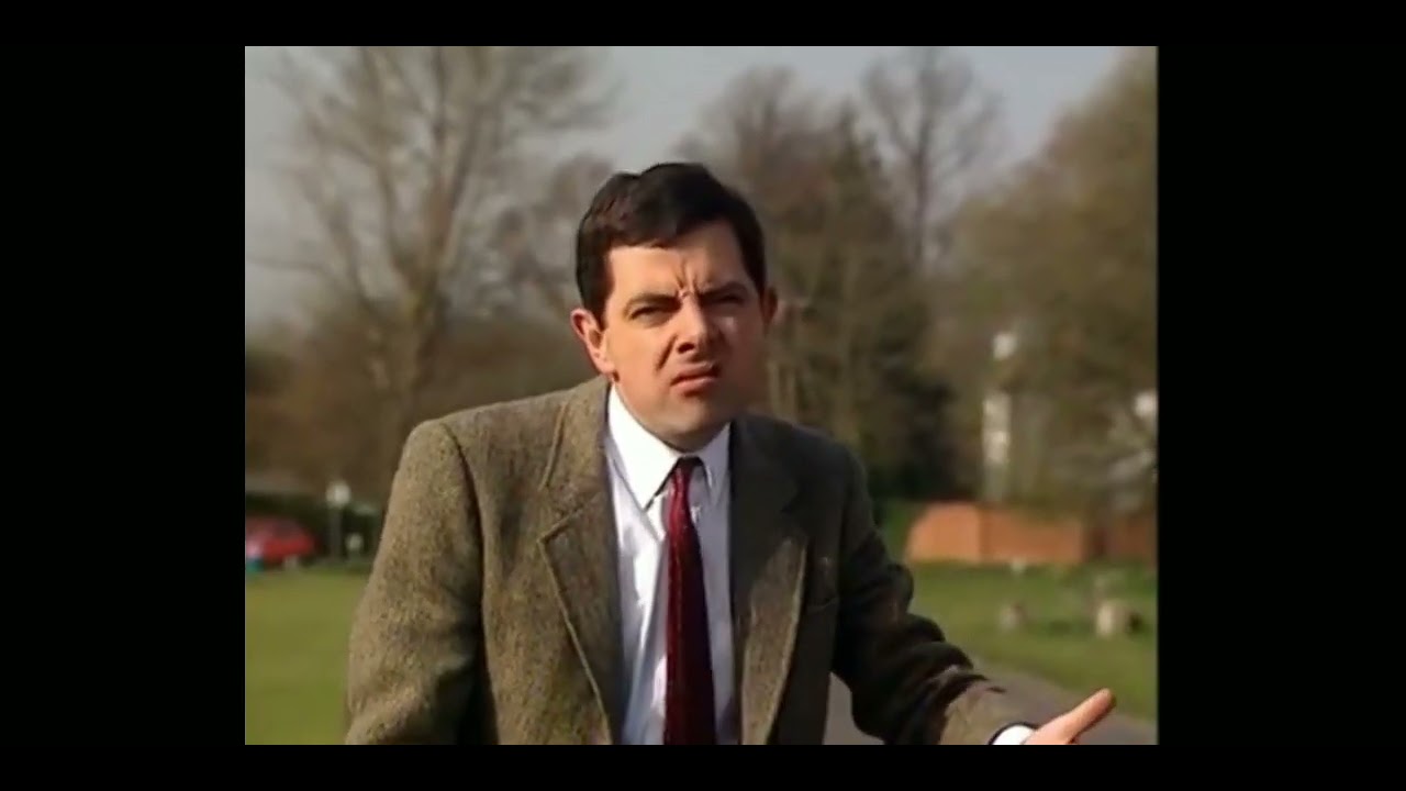 The Mystery driver of the blue car in Mr.Bean