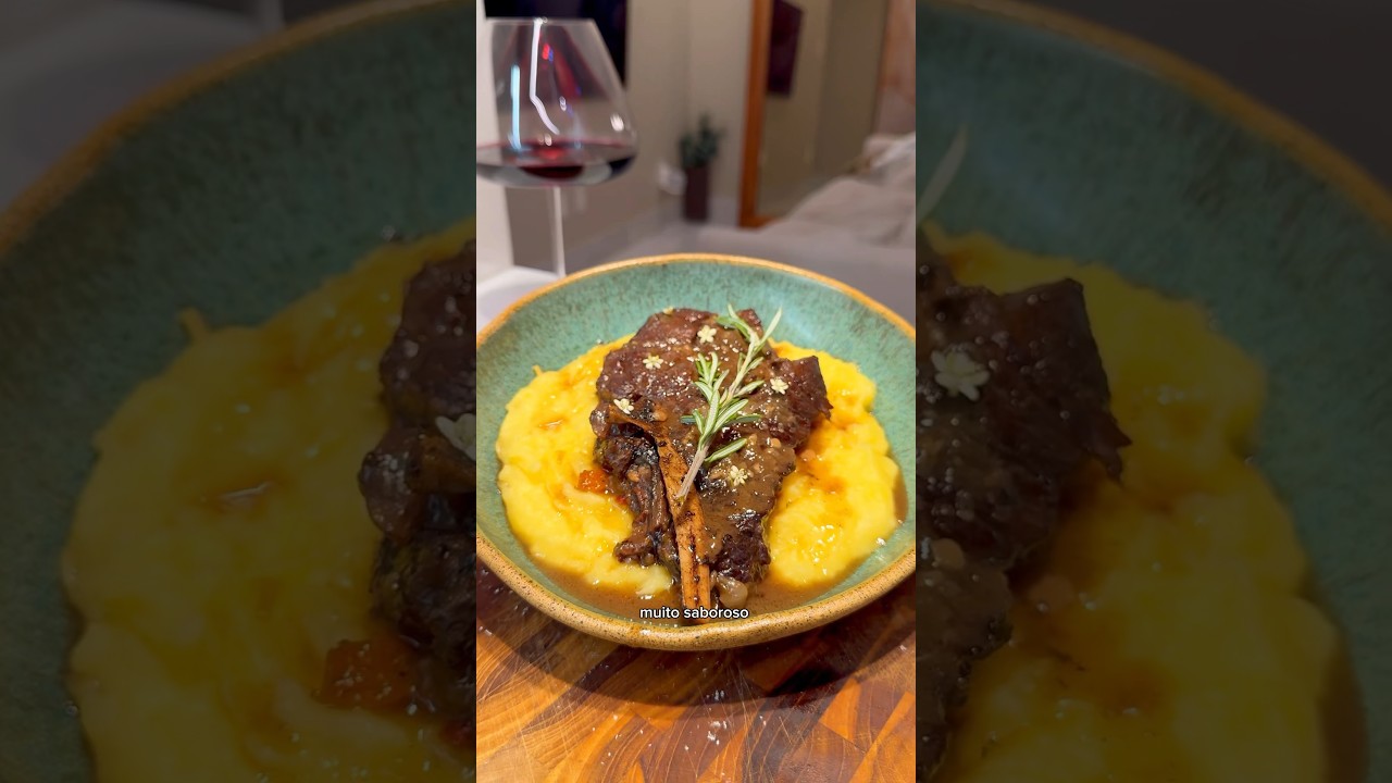 Carne cozida com pur&ecirc; de mandioca #receitas #receitafacil #aperitivo #receita #carne #carnecozida