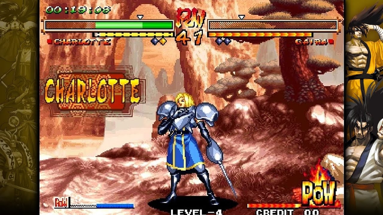 Samurai Shodown V Special - Charlotte - (1st boss) (1cc)
