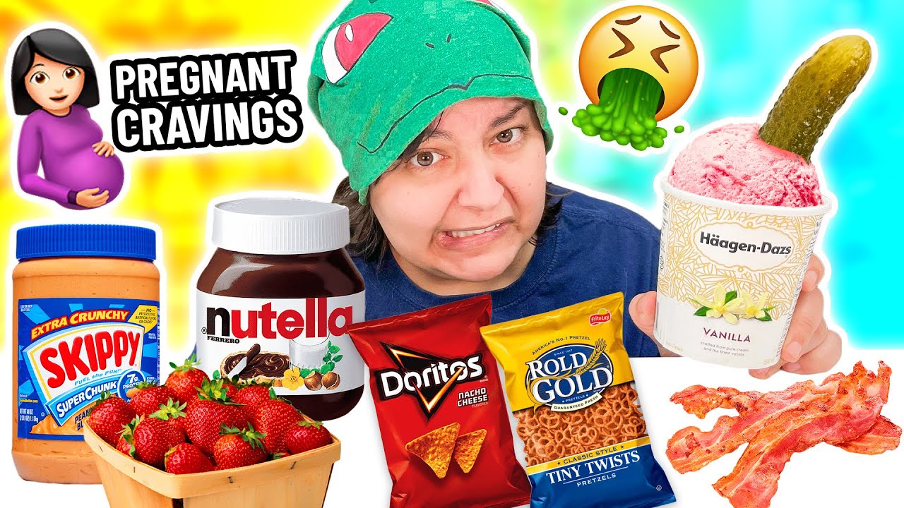 Trying 15 WEIRD Pregnancy Food Cravings Combinations TikTok Trend