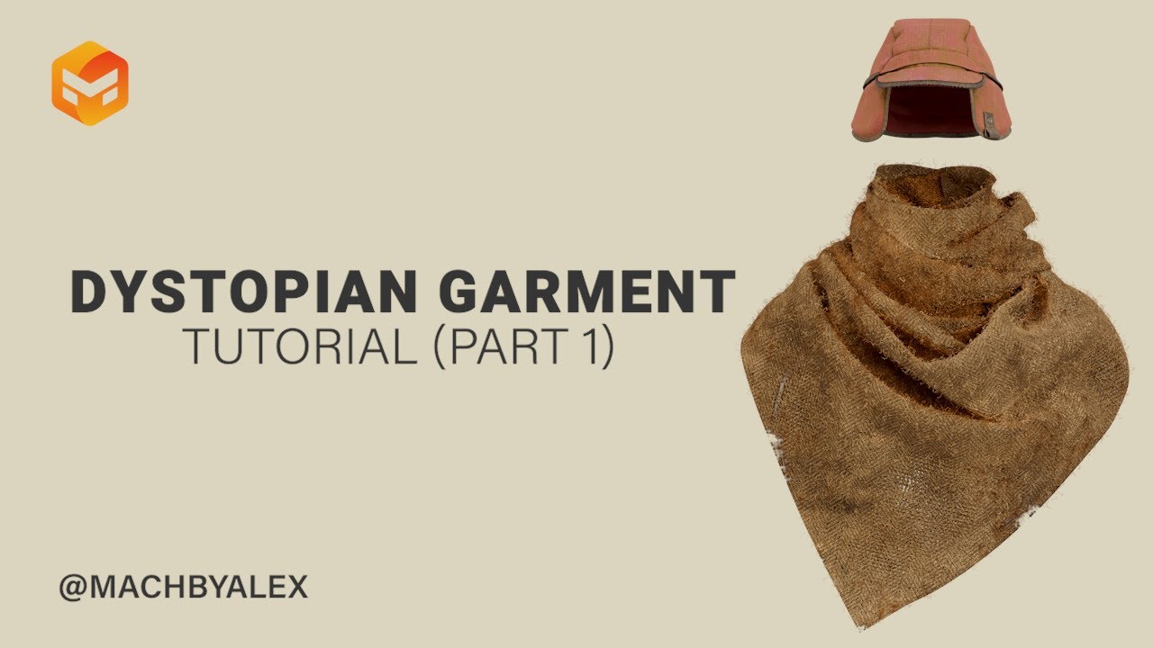 Marvelous Designer - Dystopian Scarf Tutorial (Part 1)