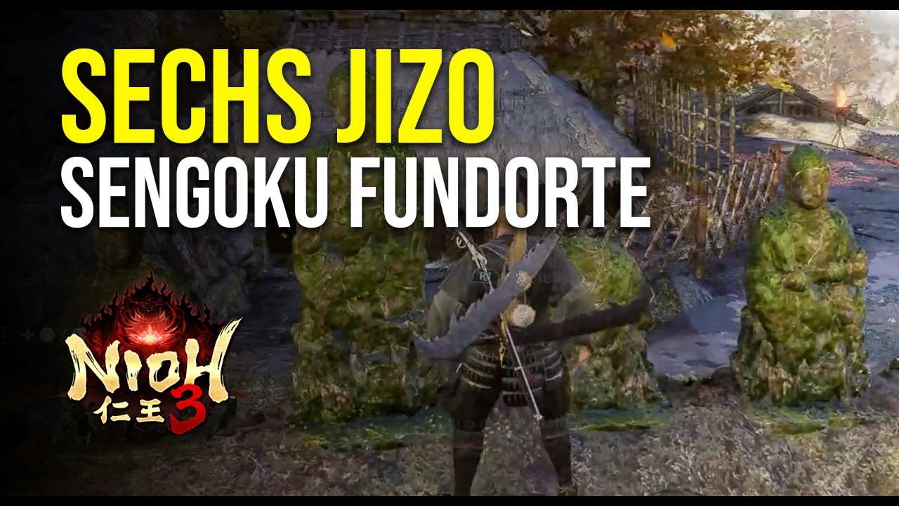 Nioh 3 - Sechs Jizo Fundorte in Sengoku