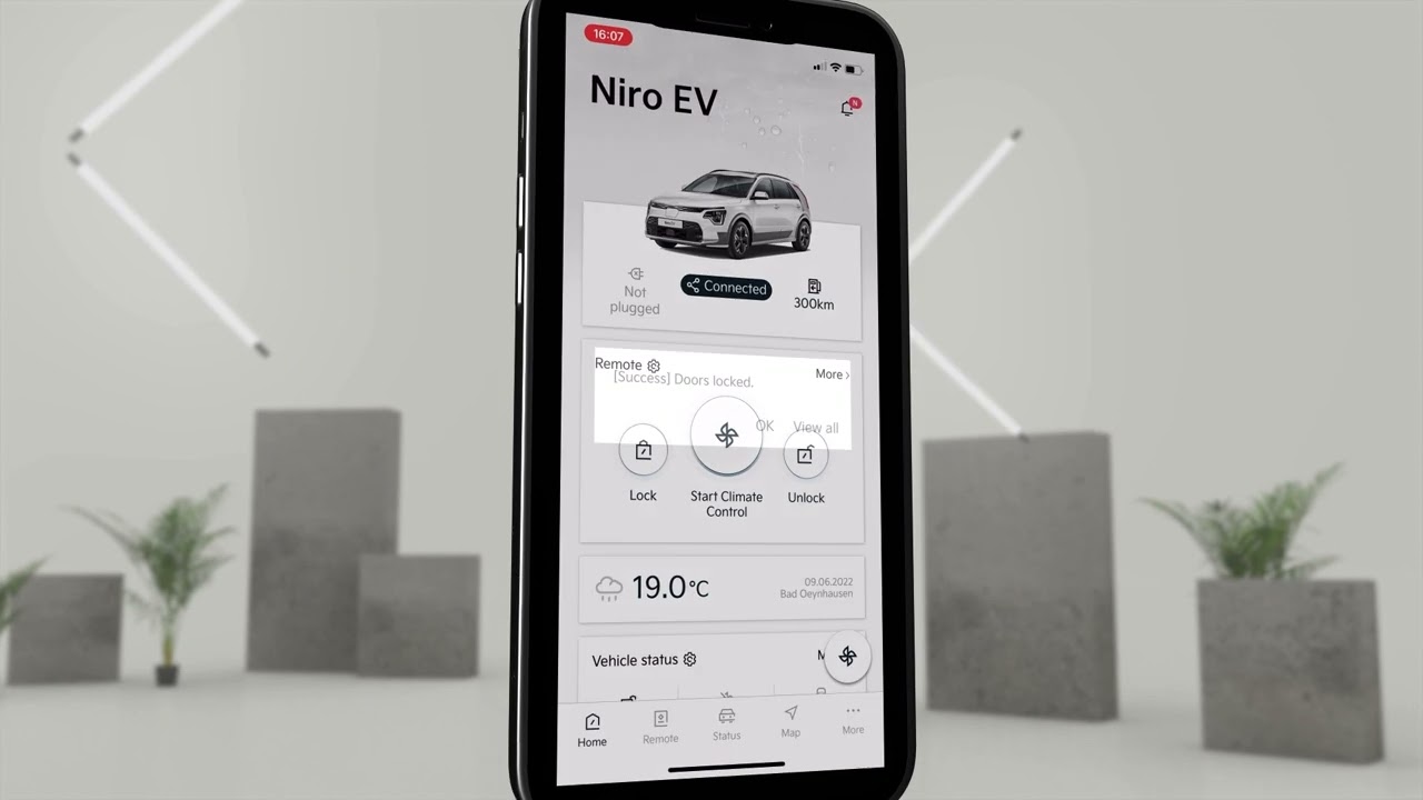 Kia Connect App: Lock Unlock Doors (HEV, PHEV, EV)