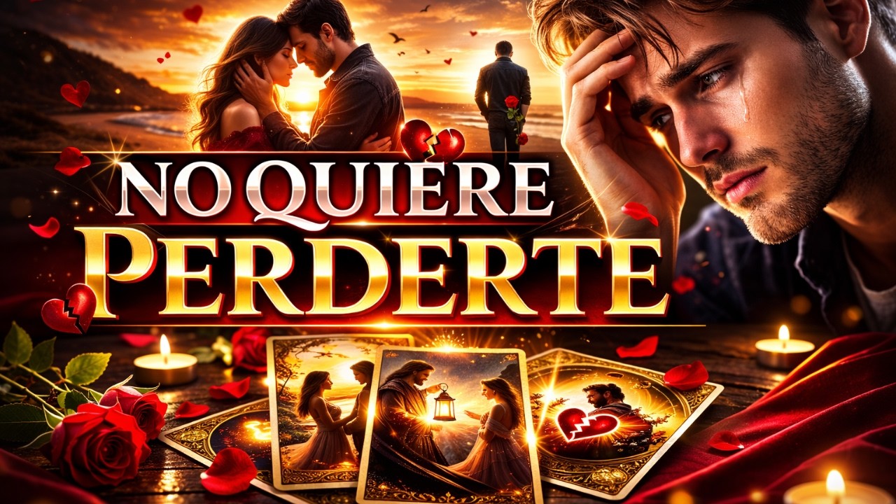 NO QUIERE PERDERTE ❤️ Tarot en Directo | ¿Qué Siente por Ti? Lectura de Amor Gratis